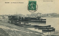 CPA 71 - Le ponton du Parisien