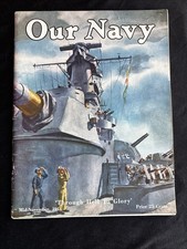 WW2 US NAVY  MAGAZINE DATEE
