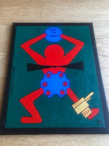 James bond keith haring - vs,
