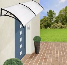 Auvent de porte store marquise solaire abri banne entrée ombre protection Soleil