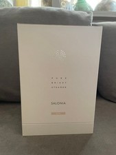 SALONIA Pure Bright Steamer Beige Appareil Visage Vapeur Beauty Japan Neuf