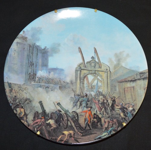 Assiette porcelaine prise - prise, de