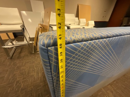 High back banquette - back,