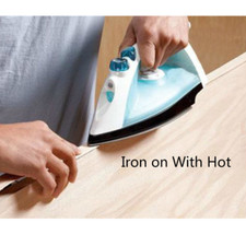 10M PVC Adhésif Placage Bord Bandes Rouleau à Repasser Avec Chaud Fondu Adhésive