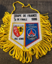 rare fanion )) RC LENS V PSG *