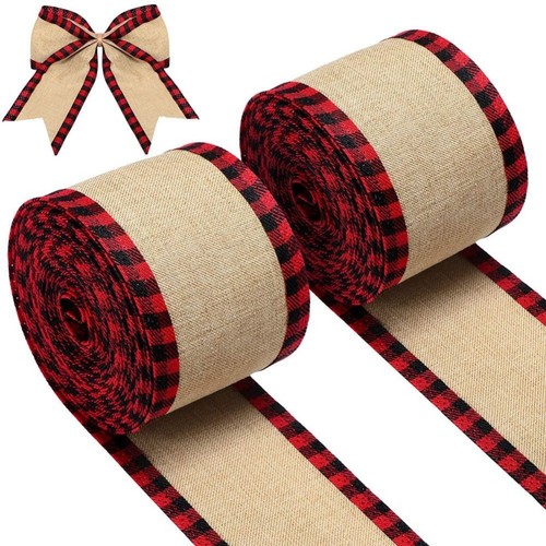 Ruban toile jute - de,