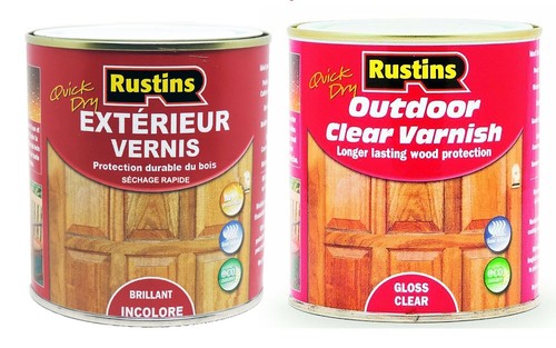 Vernis extérieur brillant