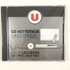 Disque de Nettoyage Universel Pour Lecteur CD, DVD et Blu Ray / Magasin U