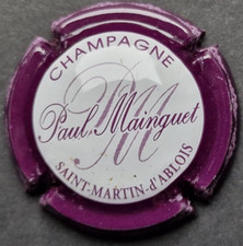 Lot lettre M3 - MAINGUET PAUL / 1 CAPSULE PLAQUES DE MUSELETS CHAMPAGNE