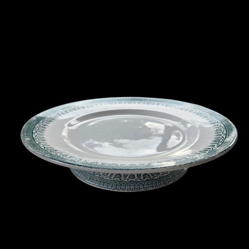 Compotier plat rond terre - rond,