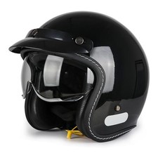 Demi casque moto rétro - demi-casque,