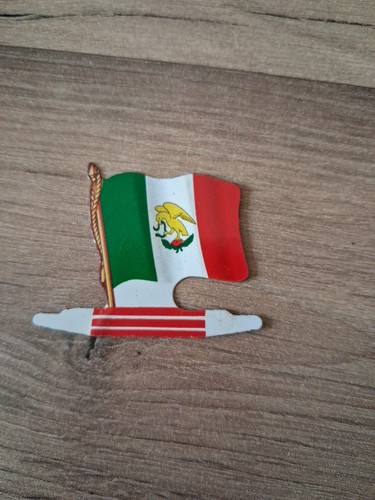 Plaque metal drapeau biscuits - plaque,