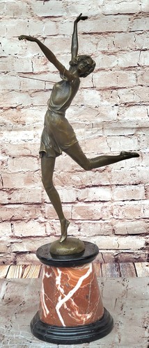 Statue bronze artisanale - bronze,