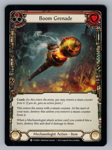 Boom grenade evo084 - boom, (red)