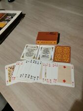 Jeu De Cartes Concorde Air France Vintage 70 Marron Ocre Très Rare Couleur 