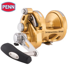 Moulinet conventionnel 2 vitesses PENN Saltwater International VI 16VISX Gold