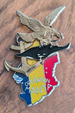 Insigne Militaire Opération MANTA au Tchad type 3 Y Delsart   /F66