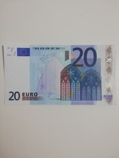 Billet 20 euro 2002 Jean Claude Trichet U FRANCE L033B1 Excellent État 