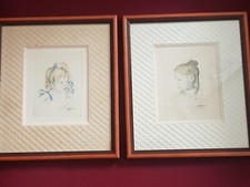 paire de lithographies 1930