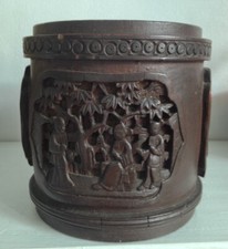 Pot Bitong Boite Bois Bambou