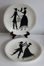 Paire d'assiette design