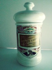 antique apothecary jar