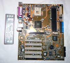 Grille/Plaque arrière I/O shield PC ordinateur Carte mère Asus P4S800