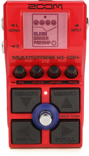 Zoom 60b multistomp bass - zoom,