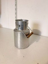 Ancien Pot Lait Aluminium