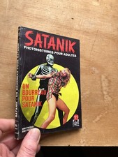 PETIT FORMAT ROMAN PHOTOS  11 un bourreau pour satanik 1967 TTBE