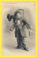 CPA 1900 BERGERET à NANCY "l'Inventaire du petit CHIFFONNIER" Hotte Biffin