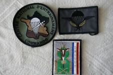 insignes écussons brevets parachutistes centre commando DAGUET brodé en relief