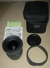 Objectif Sigma 10-20 mm f/4-5.6 EX DC (monture APS-C CANON)