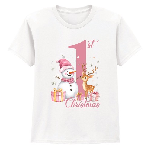 Shirt fille premier noël - fille,