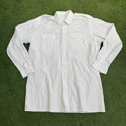 Blanc chemise manches - manches, longues