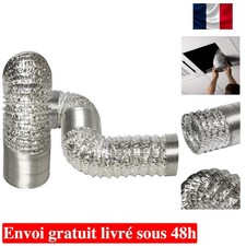 Tuyau Flexible Ventilation 125 mm x 10 m - Haute Durabilité et Polyvalence