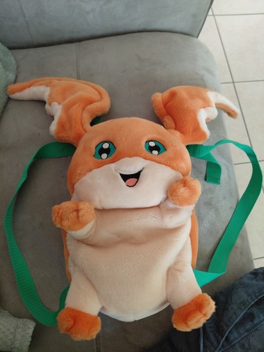 Sac dos peluche digimon - sac,