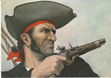 CPSM LES CORSAIRES D'ETIENNE BLANDIN