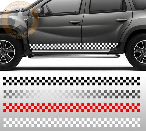 Bandes damiers pour duster - 2,