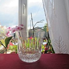 Seau à glaçons en cristal de saint louis  signé modèle tommy