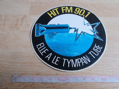 Autocollant radio hit 1 - radio, 90.1