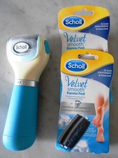 PIEDS Scholl Velvet Smooth Express Pedi Râpe Électrique aux Cristaux Marins