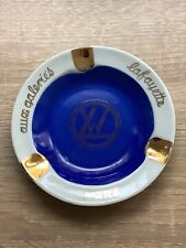 Ancien Cendrier Wagons lits en porcelaine de Limoges Galeries Lafayette Paris