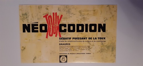 Buvard pharmacie néo - nÉo, codion