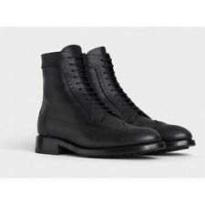 Celine Paris Academy Army Boots Size 42 US 9