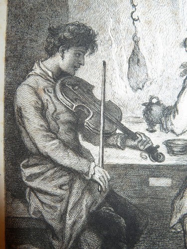 Gravure eau forte - eau, lully