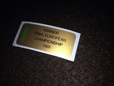 Autocollant championnat - autocollant,