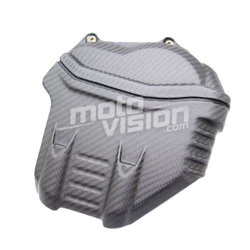 Cache moteur gauche - , carbone