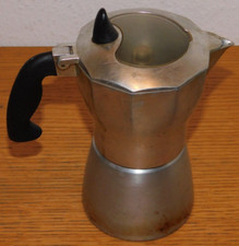 vintage CAFETIERE ITALIENNE percolateur MOKA italy ALUMINIUM alu FILTRE italie