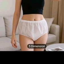 Culotte Incontinence Couche Culotte PVC Confort Intime Fuite , Unisexe Taille L